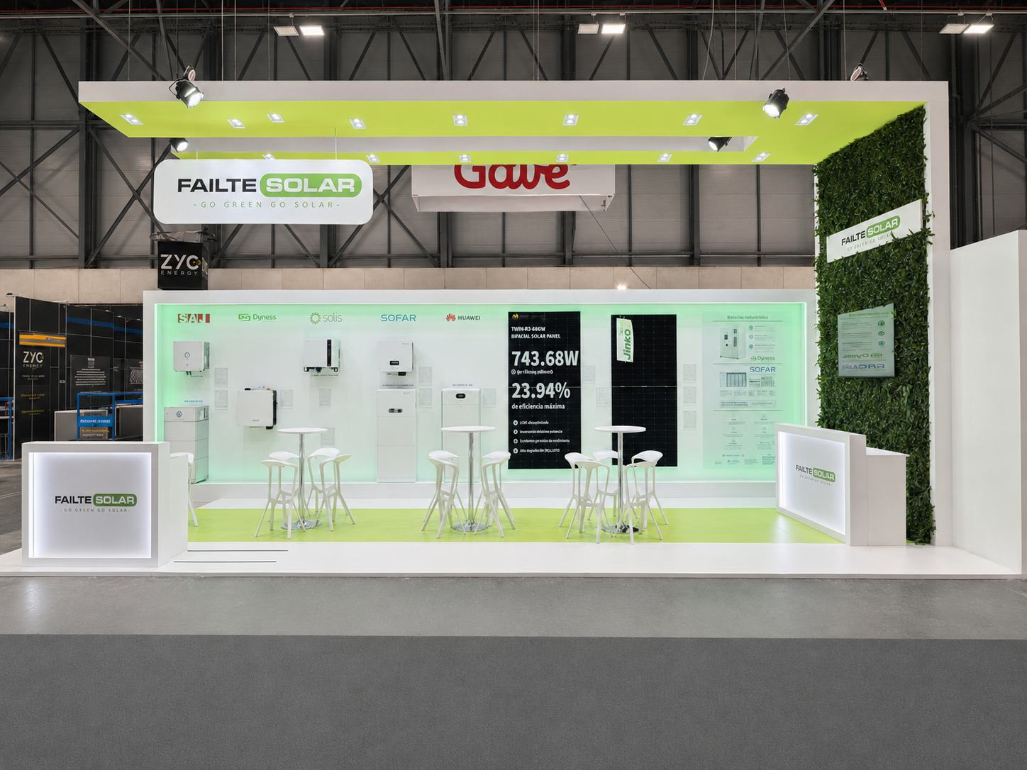 Stand para Failte Solar — Standea